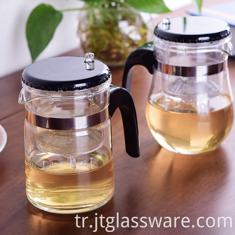 fire resistant glass teapot